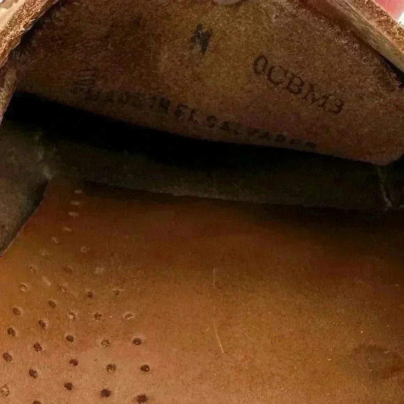 LL Bean mens size 11 Napa leather boat shoes coastal - Picture 12 of 13